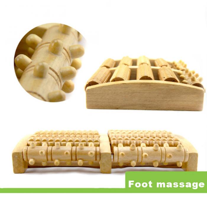 Wooden Foot Massager for Relaxation and Pain Relief